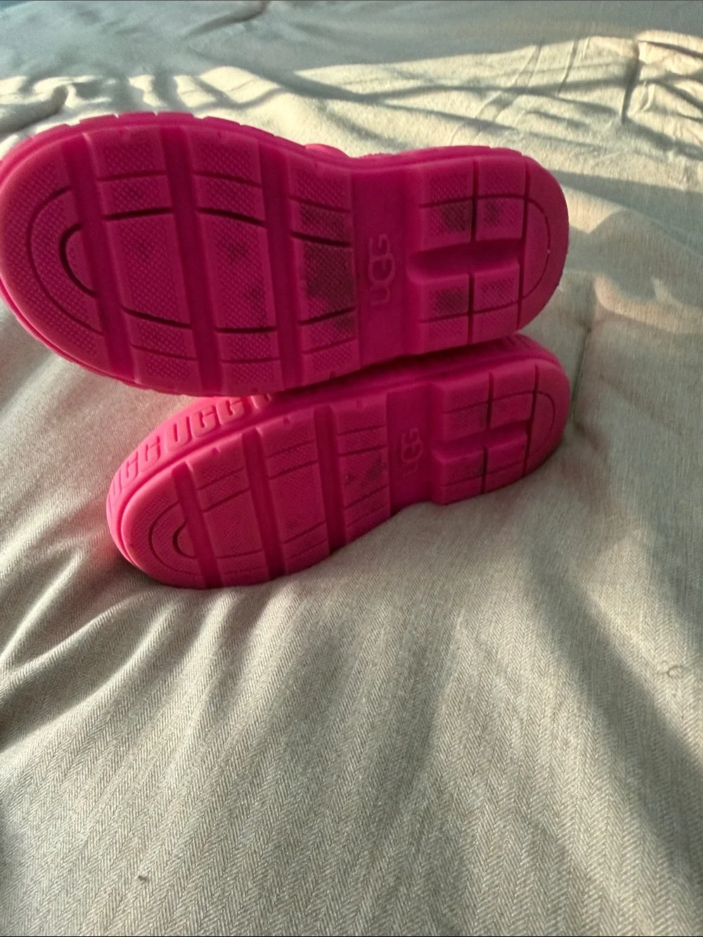Ugg Kids Pink Rain Boots